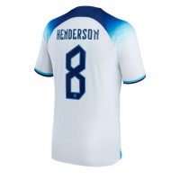 England Jordan Henderson #8 Hjemmebanetrøje VM 2022 Kortærmet
